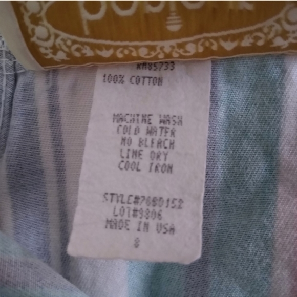 Vtg 80s 90s Bonjour Denim Skirt - Picture 10 of 10